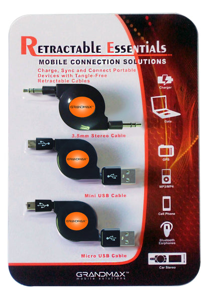3 Pack Retractable Kit - GRANDMAX.com
