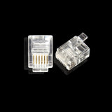 200pcs Modular Plug Connectors - 6P6C RJ12 - GRANDMAX.com