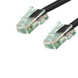 Cat6 Plenum Patch Cable No Boot (75ft or Less) - Black GRANDMAX.com