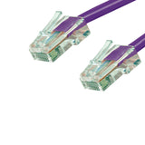 Cat6 Plenum Patch Cable No Boot (100ft or More) - Purple GRANDMAX.com