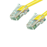Cat6 Plenum Patch Cable No Boot (100ft or More) - Yellow GRANDMAX.com