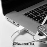 MFi Lightning to USB A 2.0 Charging and Syncing Cable  (3 Lengths Available)