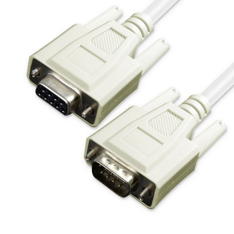 DB9 Null Modem Serial Cable Male to Female - GRANDMAX.com