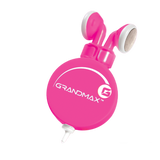 Retractable Earphones - Pink - GRANDMAX.com