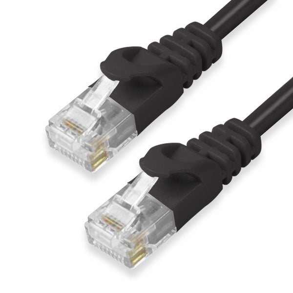 Cat6 Patch Cable Molded Snagless Boot - Black GRANDMAX.com