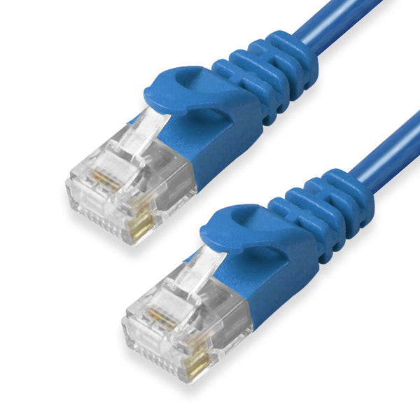 Cat6 Patch Cable Molded Snagless Boot - Blue GRANDMAX.com