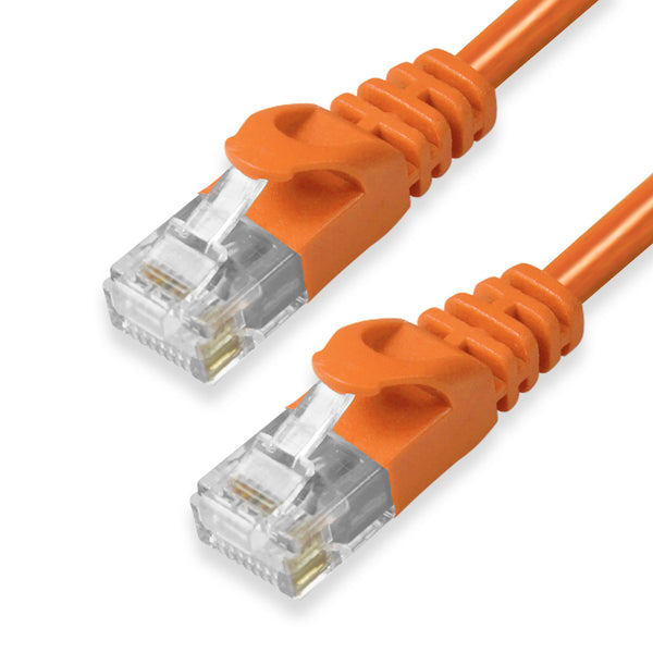 Cat6 Patch Cable Molded Snagless Boot - Orange GRANDMAX.com