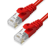 Cat6 Patch Cable Molded Snagless Boot - Red GRANDMAX.com