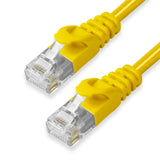 Cat5e Patch Cable Molded Snagless Boot - Yellow GRANDMAX.com