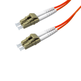 Duplex Multimode Fiber Optic Cable - LC/LC, 62.5/125, OM1, Orange - GRANDMAX.com