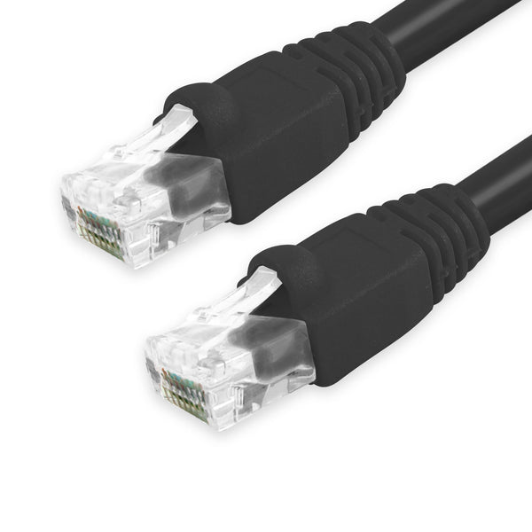 Cat6A Patch Cable Unshielded Bubble Boot - Black GRANDMAX.com