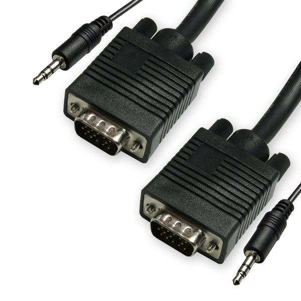 Super VGA Cable (SVGA) Male to Male - 3.5mm - GRANDMAX.com