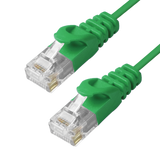 Cat6 Slim Patch Cable Molded Snagless Boot - Green GRANDMAX.com