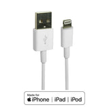 MFi Lighting to USB A 2.0 Charging and Syncing Cable - GRANDMAX.com