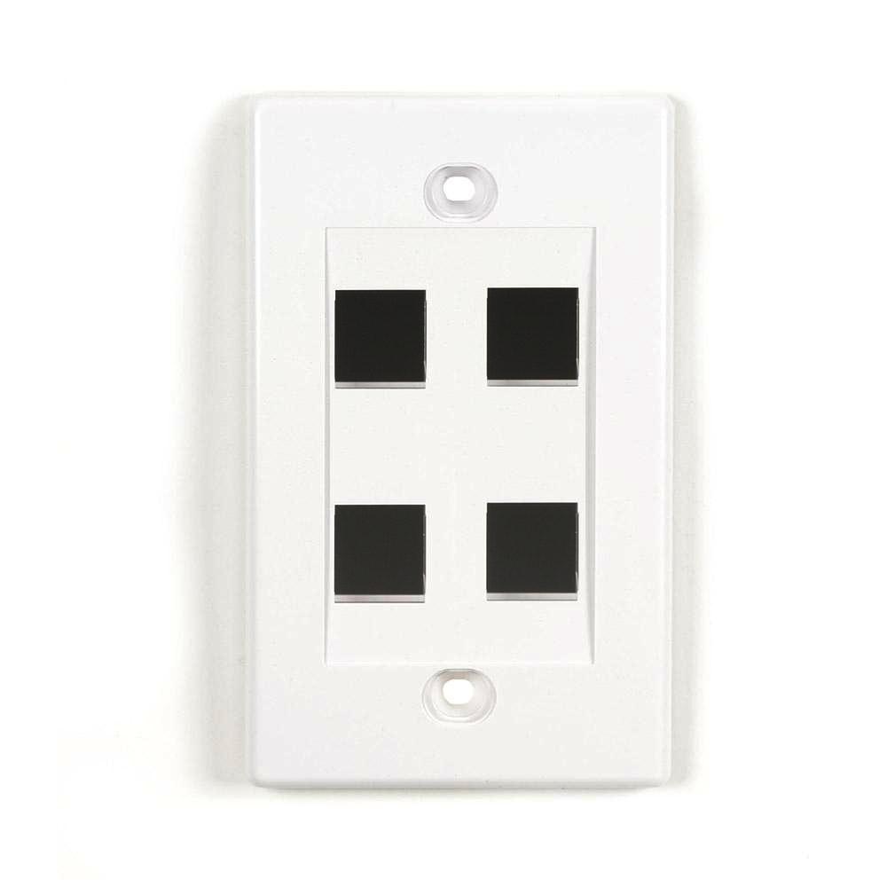 Rj45 Keystone Wall Plate | GRANDMAX.com